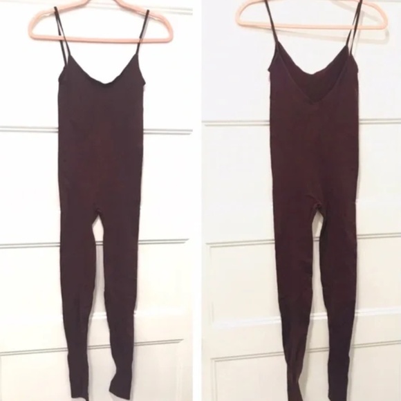 Free People Ribbed Jumpsuit size XS/S - Picture 4 of 5